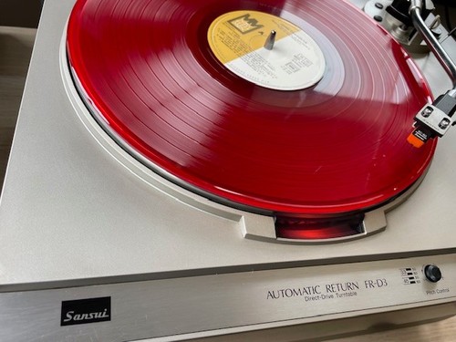 Platine vinyle vintage sansui - platine,
