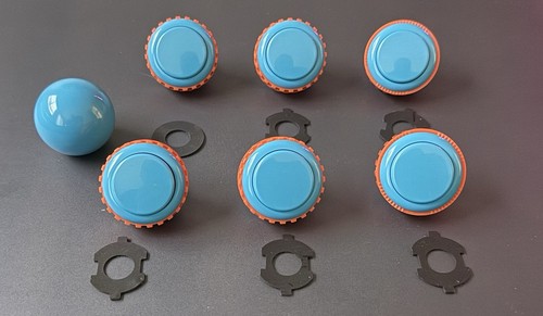 Sanwa obsf 30mm arcade stick - arcade,