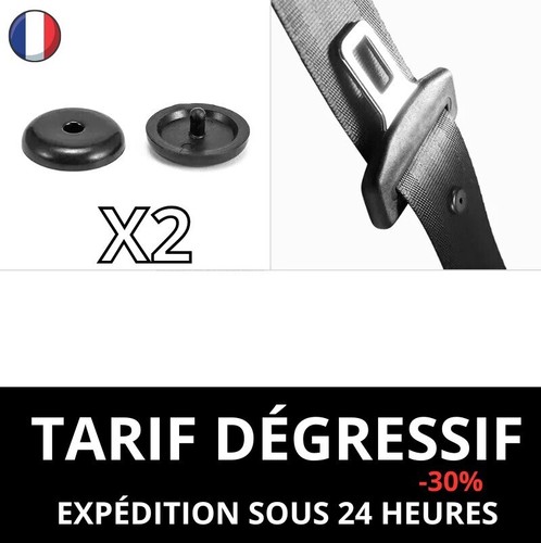 Arrêt boucle ceinture - 2x,
