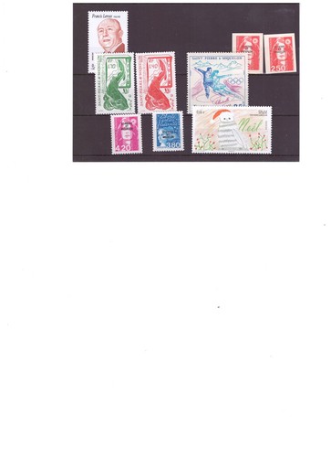 Lot saint pierre miquelon - lot, et