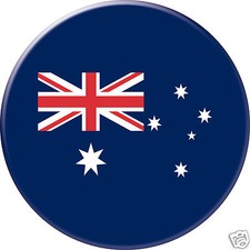 5 x sticker 5cm auto moto velo valise pc portable drapeau Rond Australie