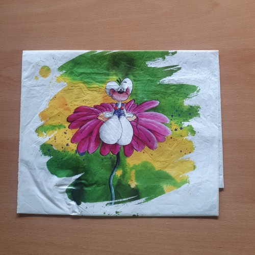 Diddl bag plastic floral - diddl,