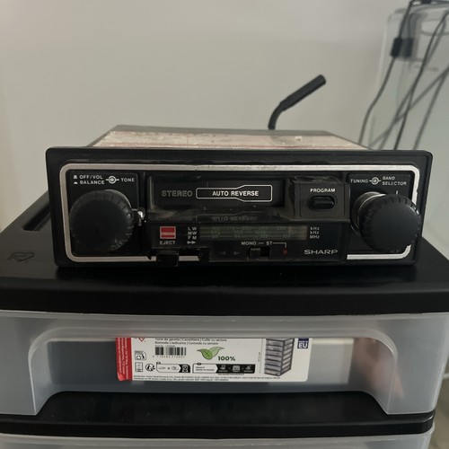 Autoradio cassette sharp - a,