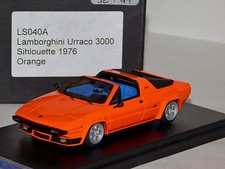 LAMBORGHINI URRACO 3000 SIHLOUETTE 1976 ORANGE LOOKSMART LS040A LIM. 32/49 1/43
