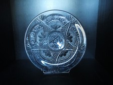 Val Saint ST Lambert Cut Crystal Centerpiece Cut Important Dish