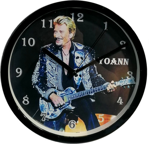 Pendule murale johnny hallyday - murale,
