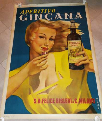 Affiche publicitaire ancienne - affiche,