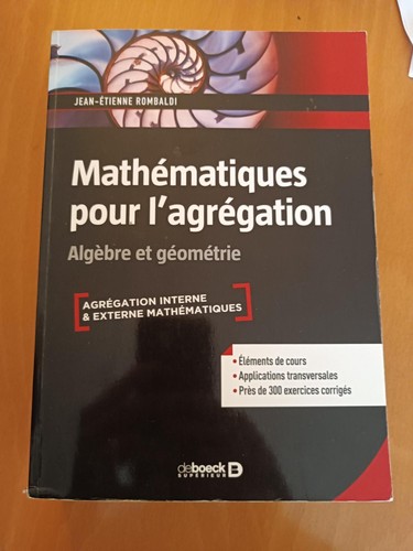 Rombaldi mathématiques pour - -,