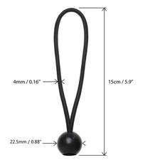 30 pièces cordon élastique solide boule sangles d'attache solides auvent tente