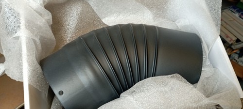 Coude emaillé noir - emaillé,