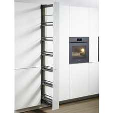 Kit complet colonne de cuisine Dispensa 150 Arena Style - avec amorti - blanc -