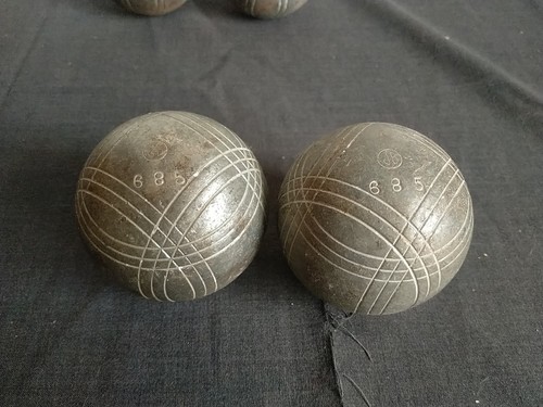 Boules pétanque vintage - pétanque,