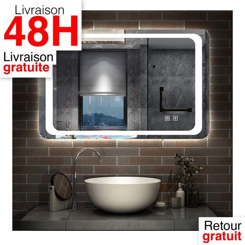 Miroir salle bain led - salle,