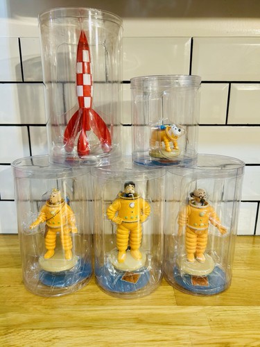 Tintin lot figurines sous - lot,