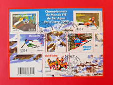 Bloc feuillet oblitéré 2009