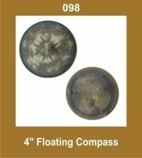 Neuf 10.2cm Flottant Boussole
