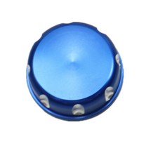 Couvercle bleu aluminium