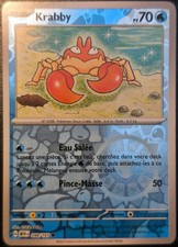 Carte Pokémon REVERSE Krabby