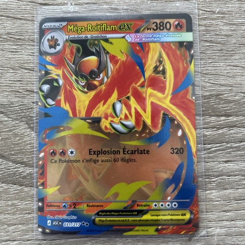 Carte pokémon méga - pokémon, méga-roitiflam