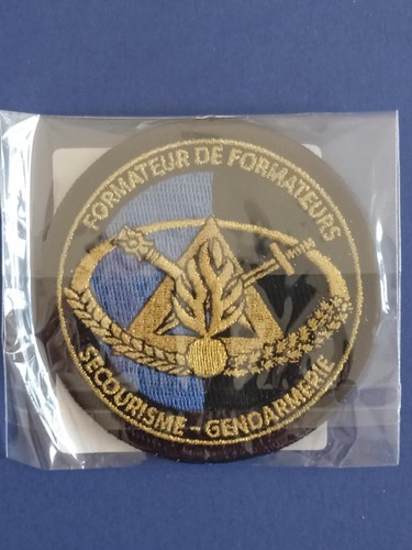 Gendarmerie ecusson brode - -,