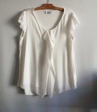 Blouse blanche polyester