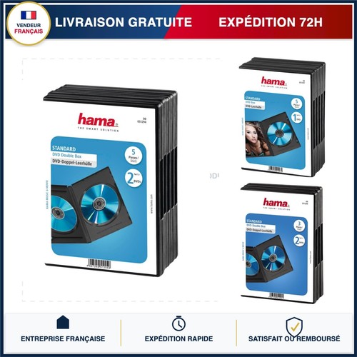 Hama boîtier double pour - double,
