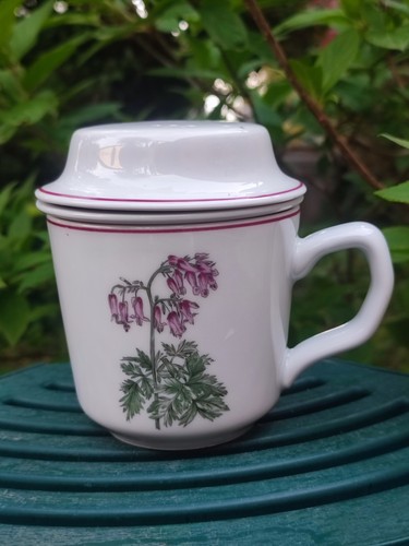 Tasse tisanière porcelaine - en,