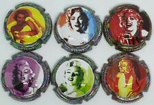 Maryline Monroe Champagne Capsule Set of 6. TC