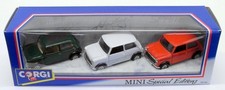 Corgi 1/36 Scale Diecast 93735 - Austin Mini Special Editions - 3 Piece Set