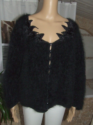 Magnifique pull angora noir - magnifique,