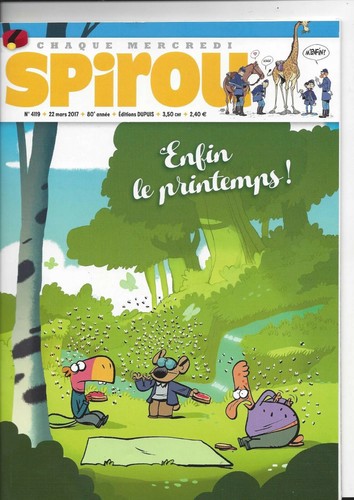 Spirou 4119 complet poster - #,