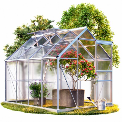 Serre jardin aluminium - jardin, en