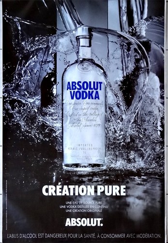 Affiche publicitaire roulée - affiche,