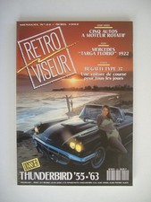 RETROVISEUR 44 PUCH 350-BUGATTI TYPE 37-MERCEDES TARGA FLORIO-THUNDERBIRD 55' 63