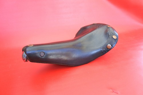Ancienne selle vélo - ancienne, de