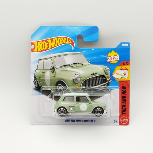 Hot wheels austin mini - wheels, 1/64