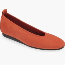 New Women's ARCHE Balice Laius Nubuck Flats Shoes Size 6US/37EU