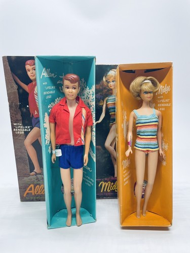 Vintage barbie 1964 midge et - barbie,