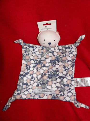 Doudou plat ours - doudou, gris