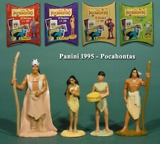1995 Panini, Complete Series 12 Pocahontas 5-10cm PVC Figures + 4 Boxes