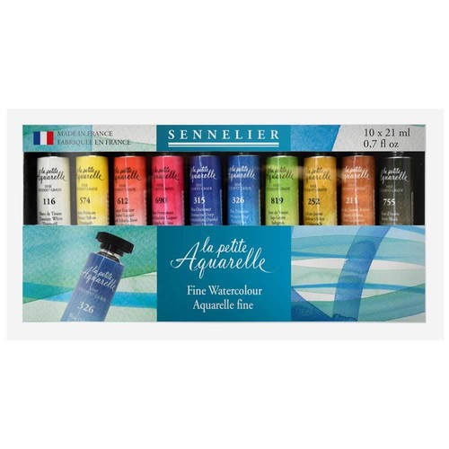 Petite aquarelle set - petite, 10