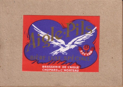 Morteau chopard beer label - morteau,