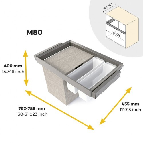 Kit bacs rangement - de,