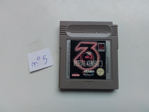 Mortal kombat sur gameboy et - kombat, 3