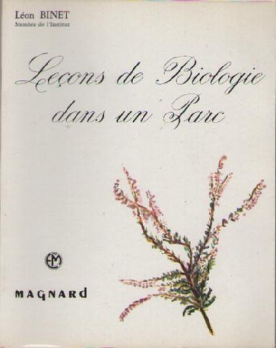Livre leçons de biologie - :,