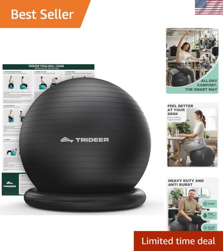 Anti burst exercise ball chair - anti-burst,