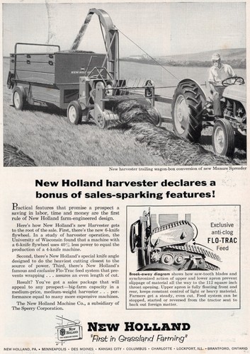 1954 dealer print new - ad, of