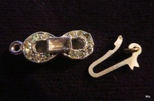 ancien fermoir  en argent  835