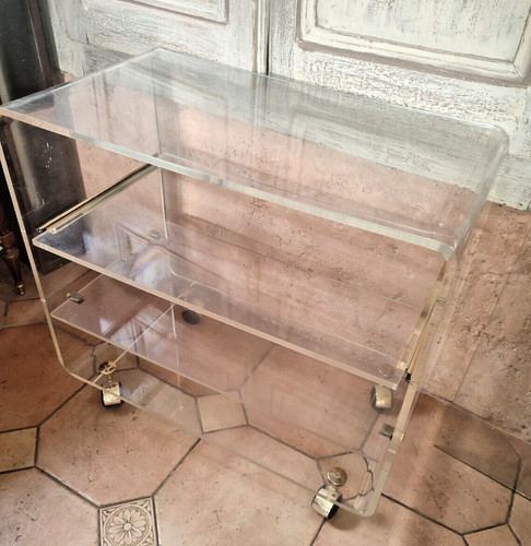 Desserte table roulette - table,