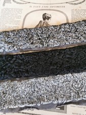 ANCIEN GALON TEXTURE CHENILLE